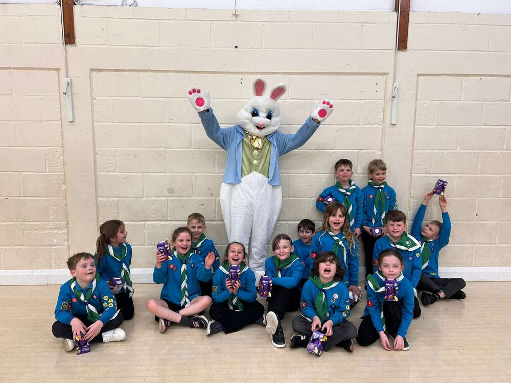 Beavers enjoy Easter