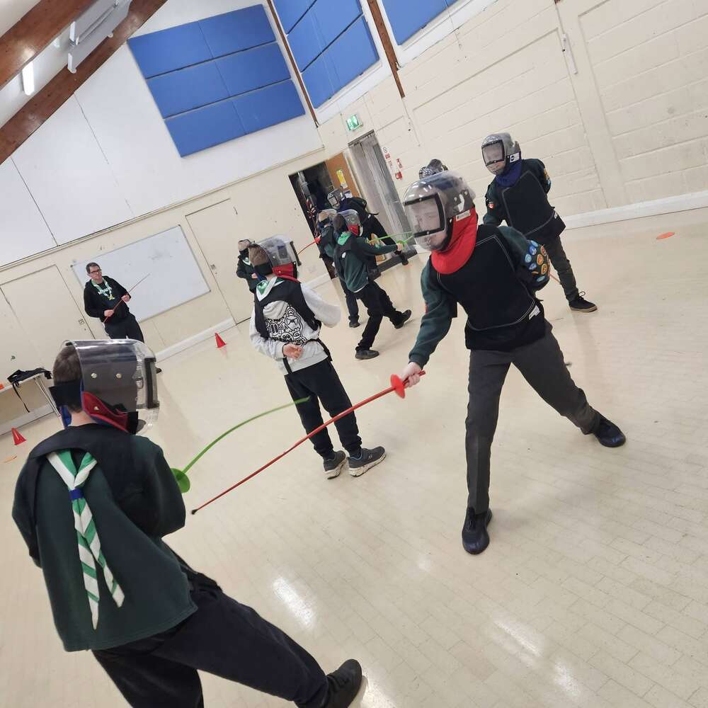 Cubs do Fencing