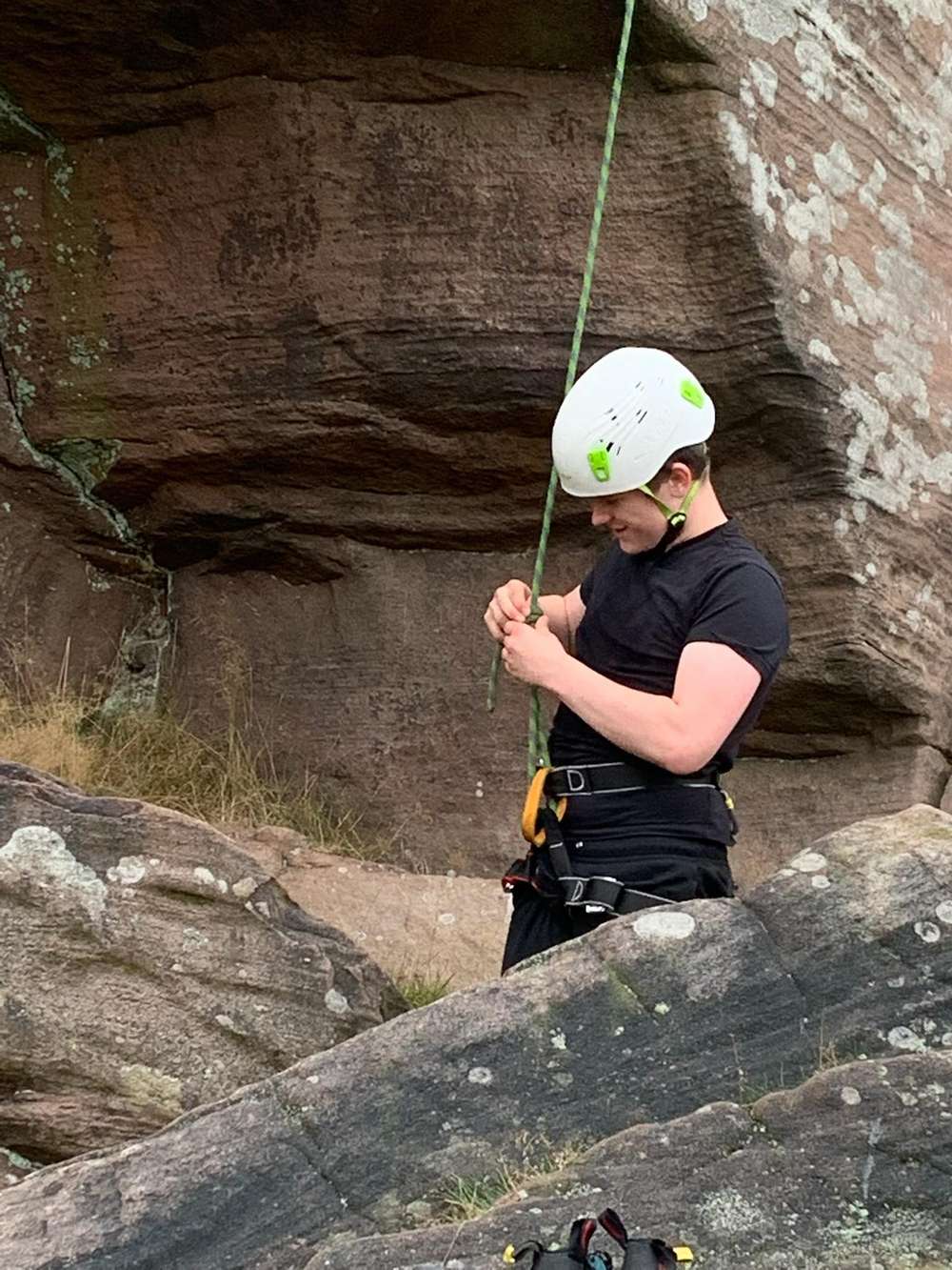 Explorers Go Rock Climbing