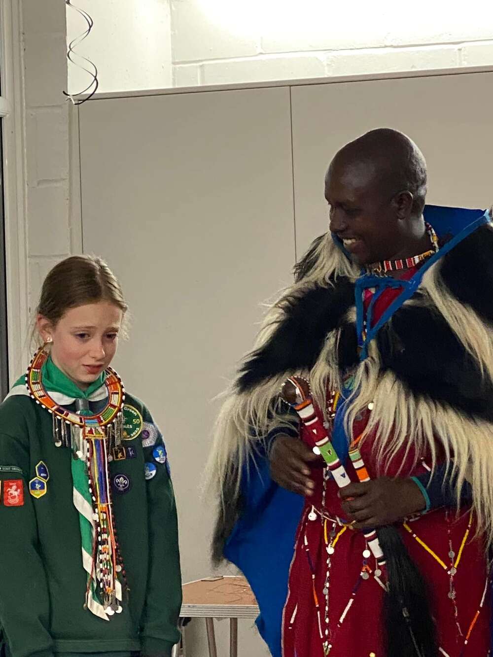 Maasai Chef visits Cubs