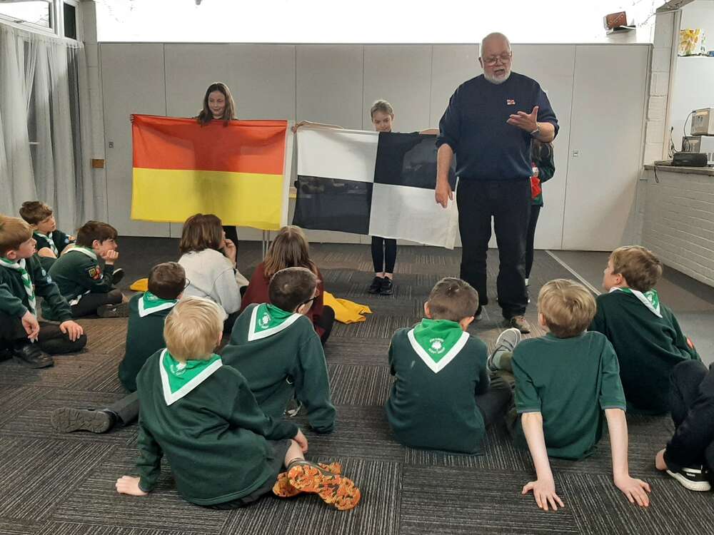 RNLI visit Cubs